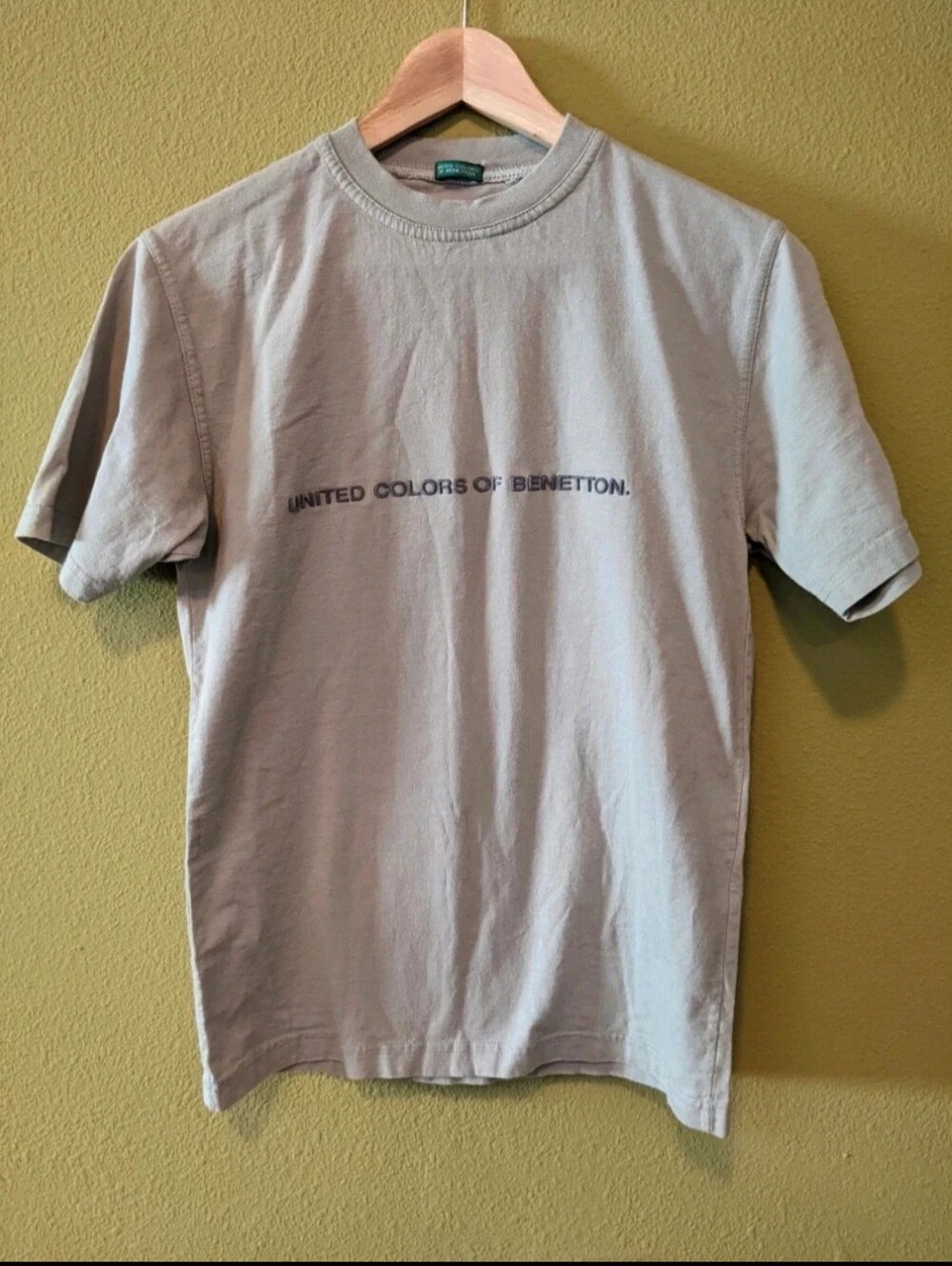 United Colors Of Benetton Short Sleeve Tee - Light Beige